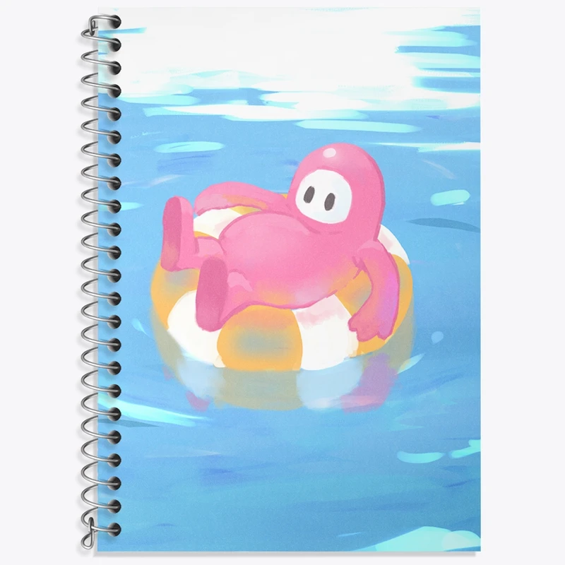 دفتر لغت 50 برگ خندالو طرح بازی فال گایز (Fall Guys) کد 32828