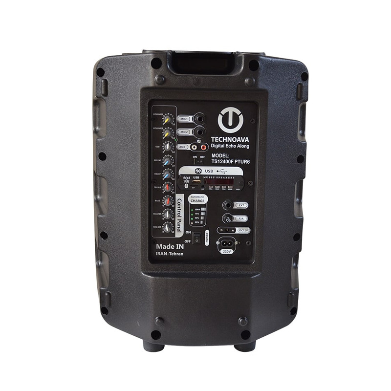 اكو همراه تکنو آوا مدل TS12400FPTUR6	بلوتوث 12 اینچ فایبر کوتاه 022