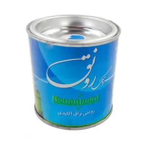 رنگ روغنی براق آلکیدی آبی رونق مدل R B وزن 250 گرم