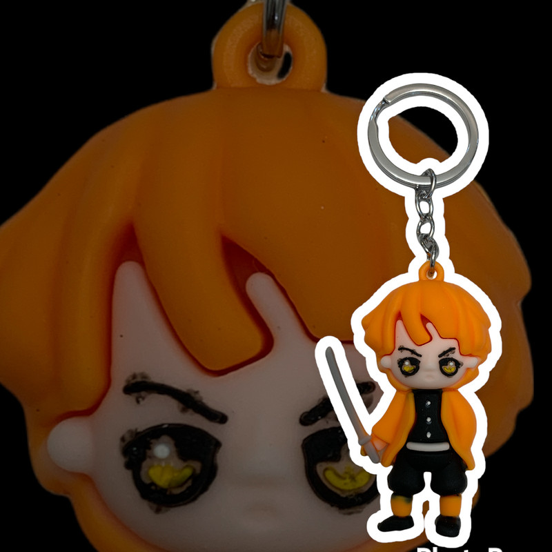 جاکلیدی دخترانه مدل سیلیکونی فیگور اکشن شیطان کش Or