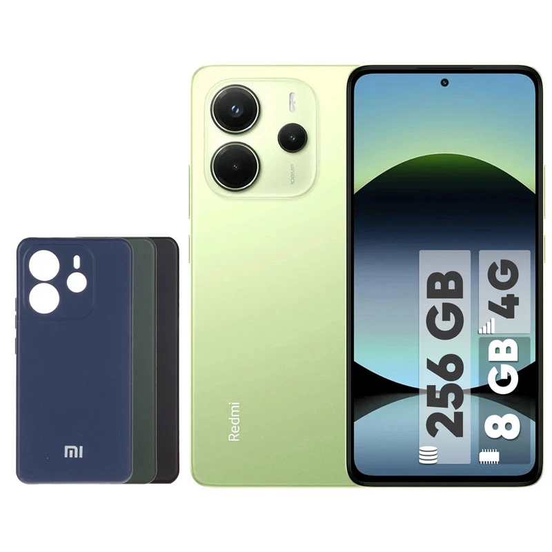 گوشی موبایل شیائومی مدل Redmi Note 14 4G دو سیم کارت ظرفیت 256 گیگابایت و رم 8 گیگابایت - به همراه سه عدد قاب