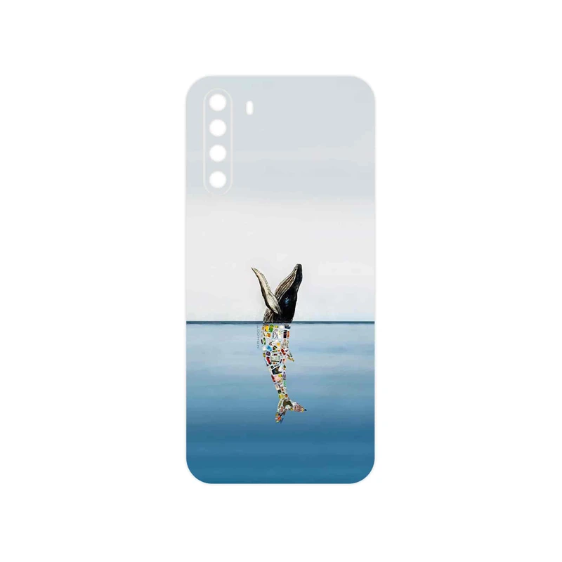 برچسب پوششی ماهوت مدل Collage of Sea Trash مناسب برای گوشی موبایل جی پلاس X10