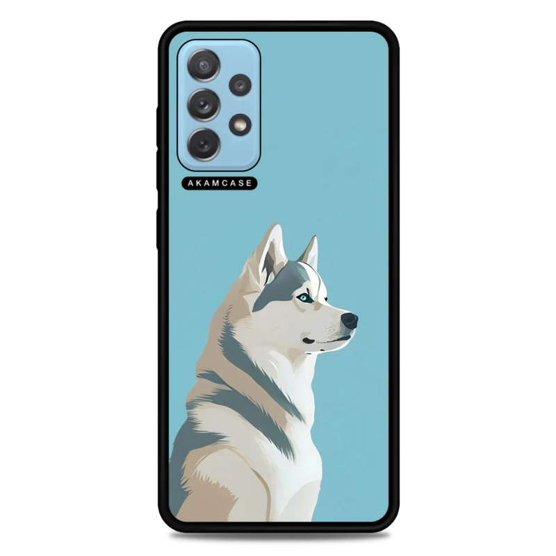 کاور آکام مدل AMC-WSGA72-DOGS-2 مناسب برای گوشی موبایل سامسونگ Galaxy A72