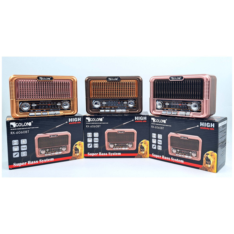رادیو گولون مدل RX-6060BT