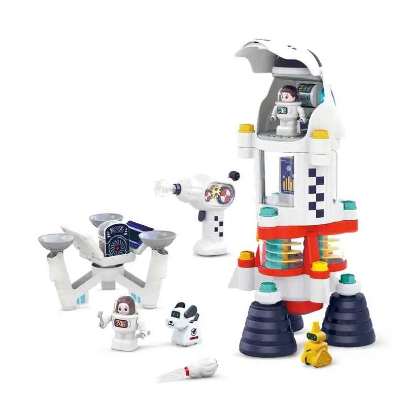 ساختنی هولی تویز مدل موشک فضا پیما طرح MIUKIDS