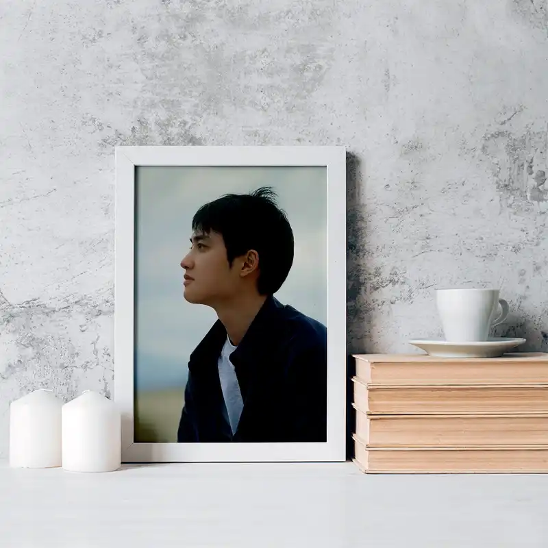 تابلو خندالو مدل کیونگسو گروه اکسو EXO کد 16822