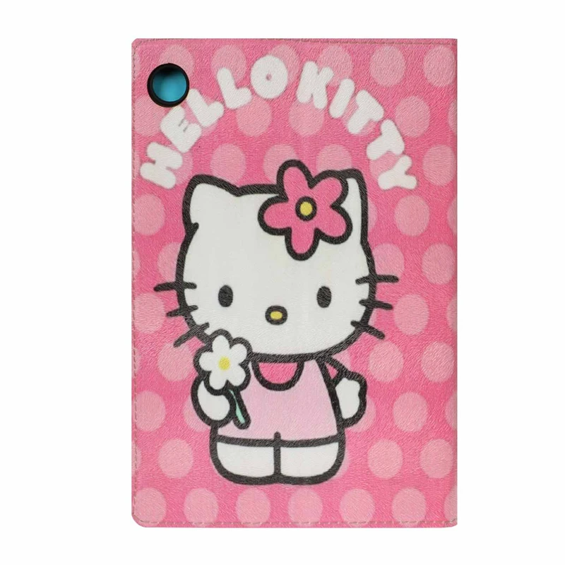 کیف کلاسوری مدل هلو کیتی مناسب برای تبلت سامسونگ Tab A8 10.5 2021 / X205