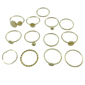 انگشتر زنانه مدل R4014 مجموعه 13 عددی