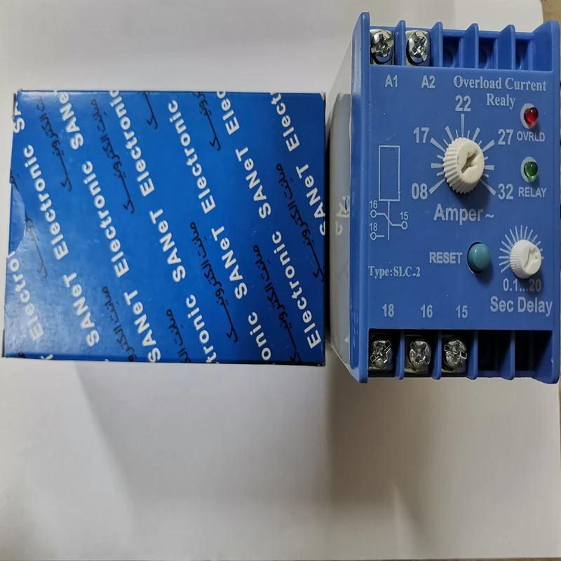 عکس شماره 5 : رله کنترل بار تابلو فرمان آسانسور صانت الکتریک مدل slc-1