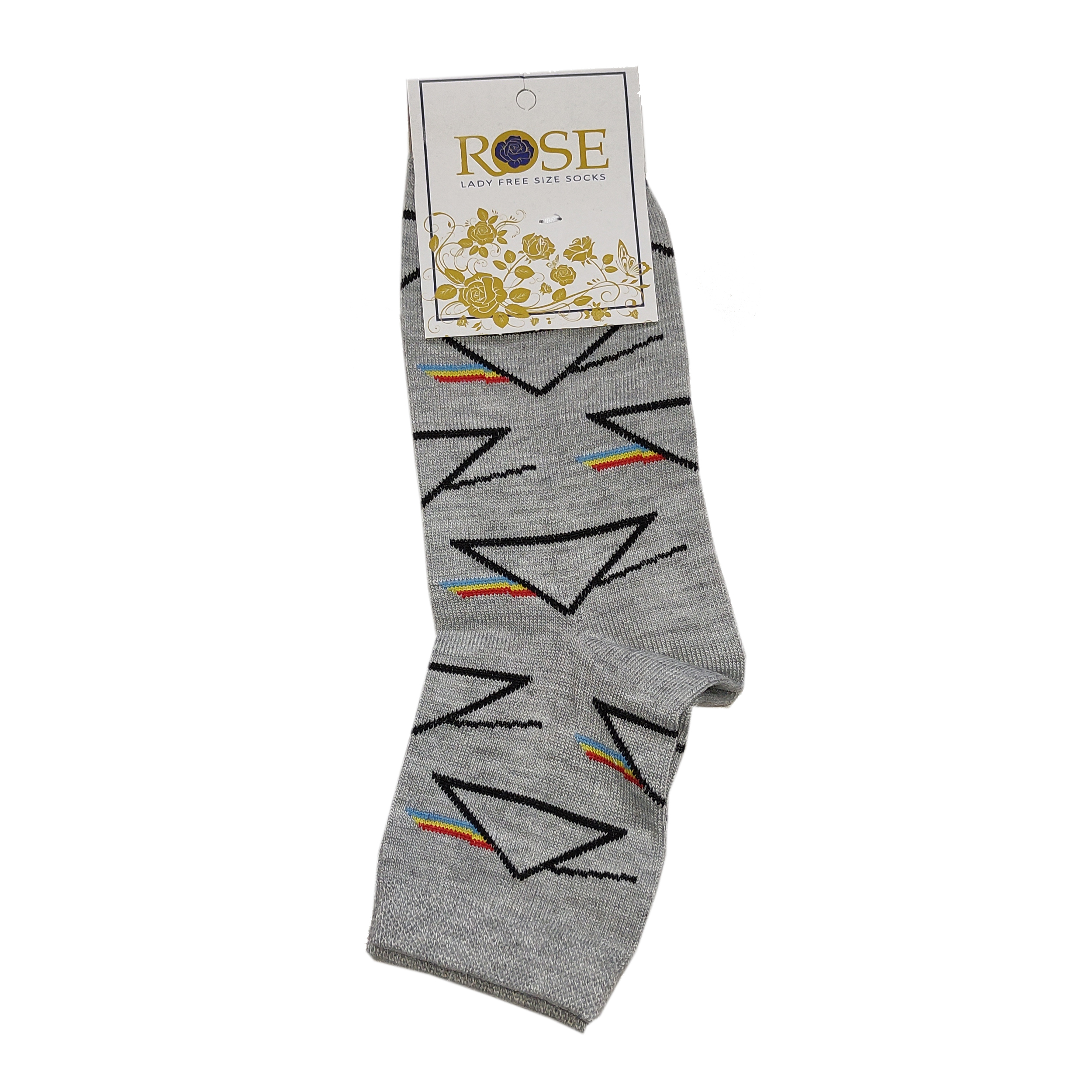 جوراب زنانه رز کد A11