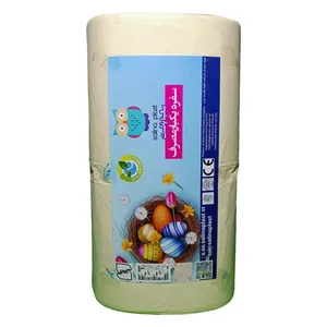 سفره یکبار مصرف سالینا پلاست مدل تجزیه پذیر 3KG رول 1500 متری