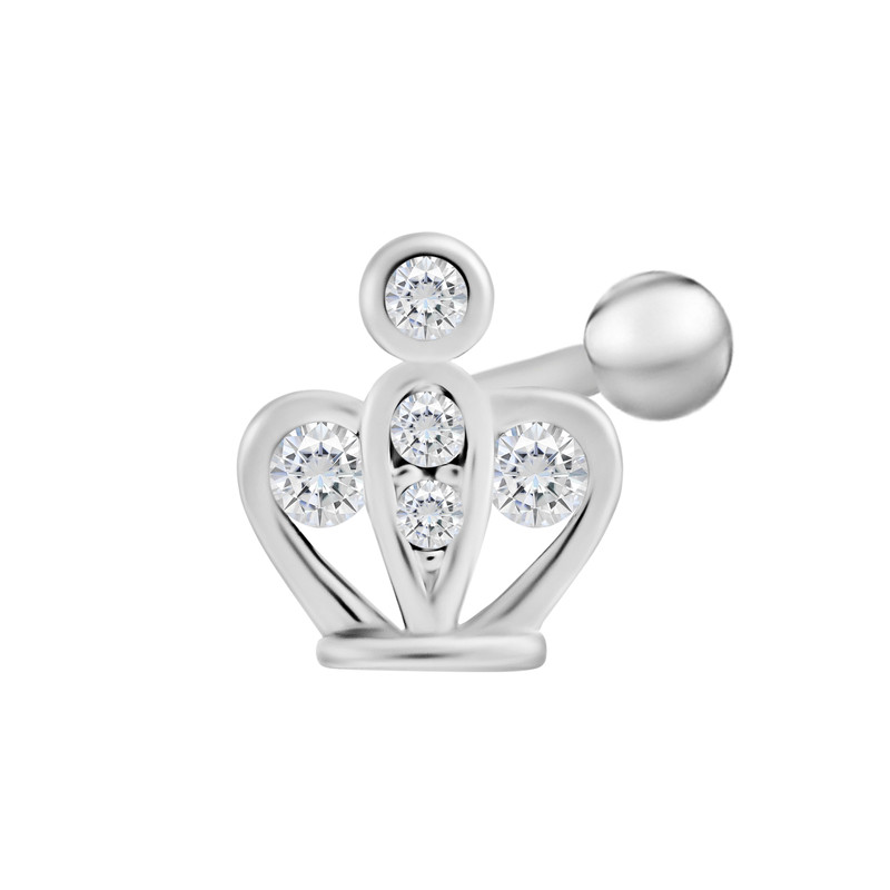 پیرسینگ گوش زنانه اقلیمه مدل HS236 پیرسینگ گوش زنانه اقلیمه مدل HS236