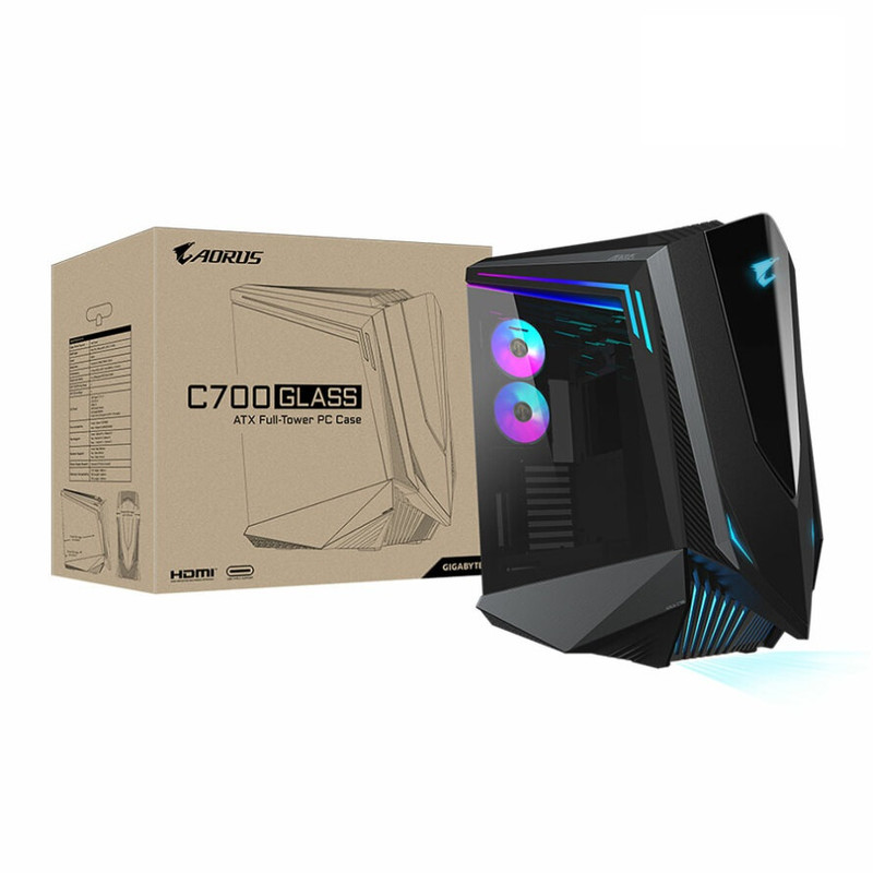 کیس کامپیوتر گیگابایت آروس مدل AORUS C700 GLASS