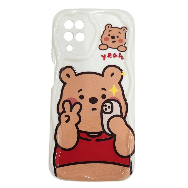 کاور مدل پاستیلی طرح selfi مناسب برای گوشی موبایل سامسونگ Galaxy A22 4G / M32 4G 