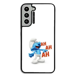AKAM AMC-WSGS22P-SMURFS-5 Cover For Samsung Galaxy S22 Plus