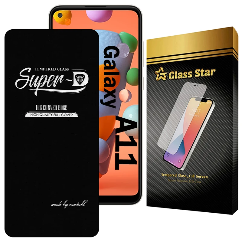 محافظ صفحه نمایش گلس استار مدل SUPERDNS مناسب برای گوشی موبایل سامسونگ Galaxy A11