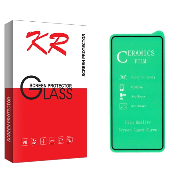محافظ صفحه نمایش سرامیکی کی آر مدل +HD مناسب برای گوشی موبایل سامسونگ Galaxy A51