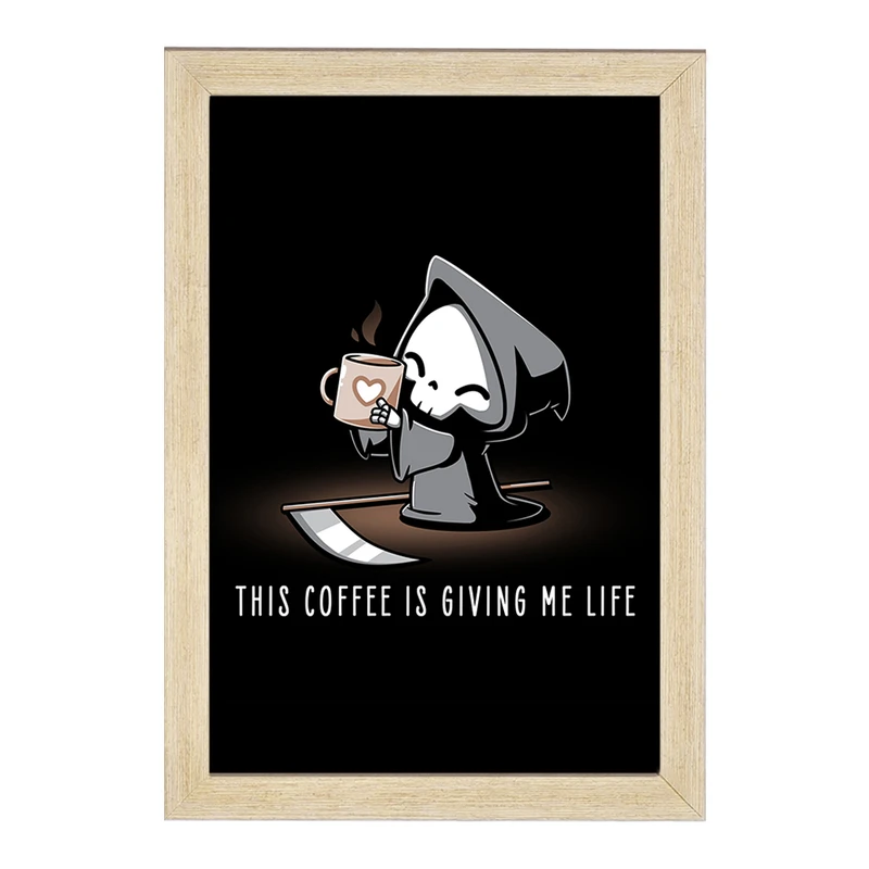 تابلو خندالو مدل قهوه Coffee  کد 22002