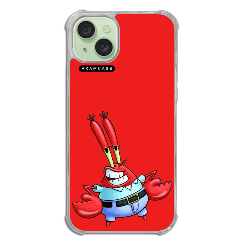 کاور آکام مدل AMC-WTA15PLUS-SPONGE BOB15 مناسب برای گوشی موبایل اپل iPhone 15 Plus