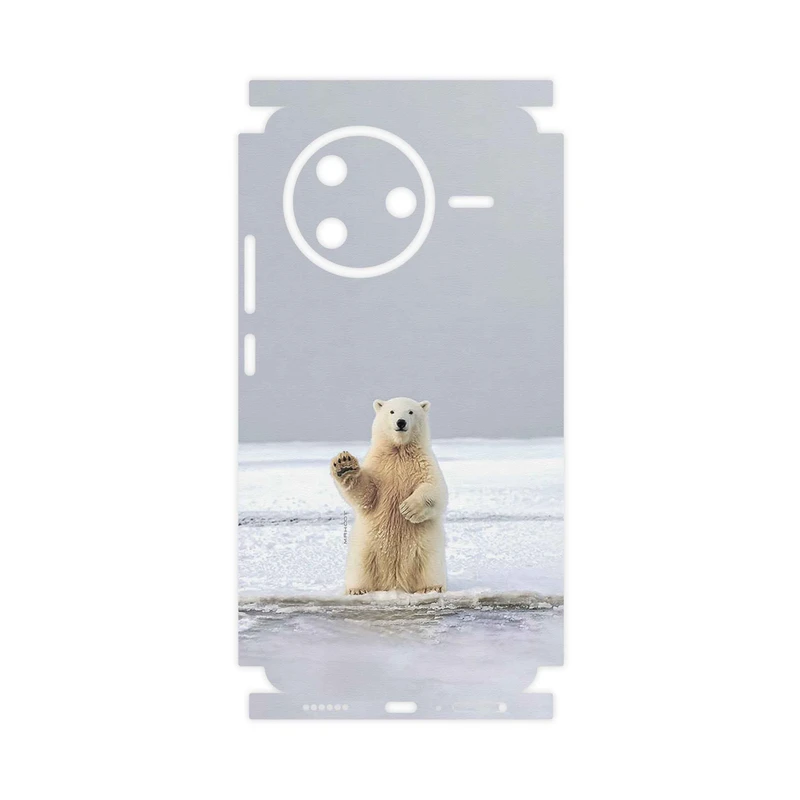 برچسب پوششی ماهوت مدل Polar_bear-FullSkin مناسب برای گوشی موبایل شیائومی Poco F7 Pro
