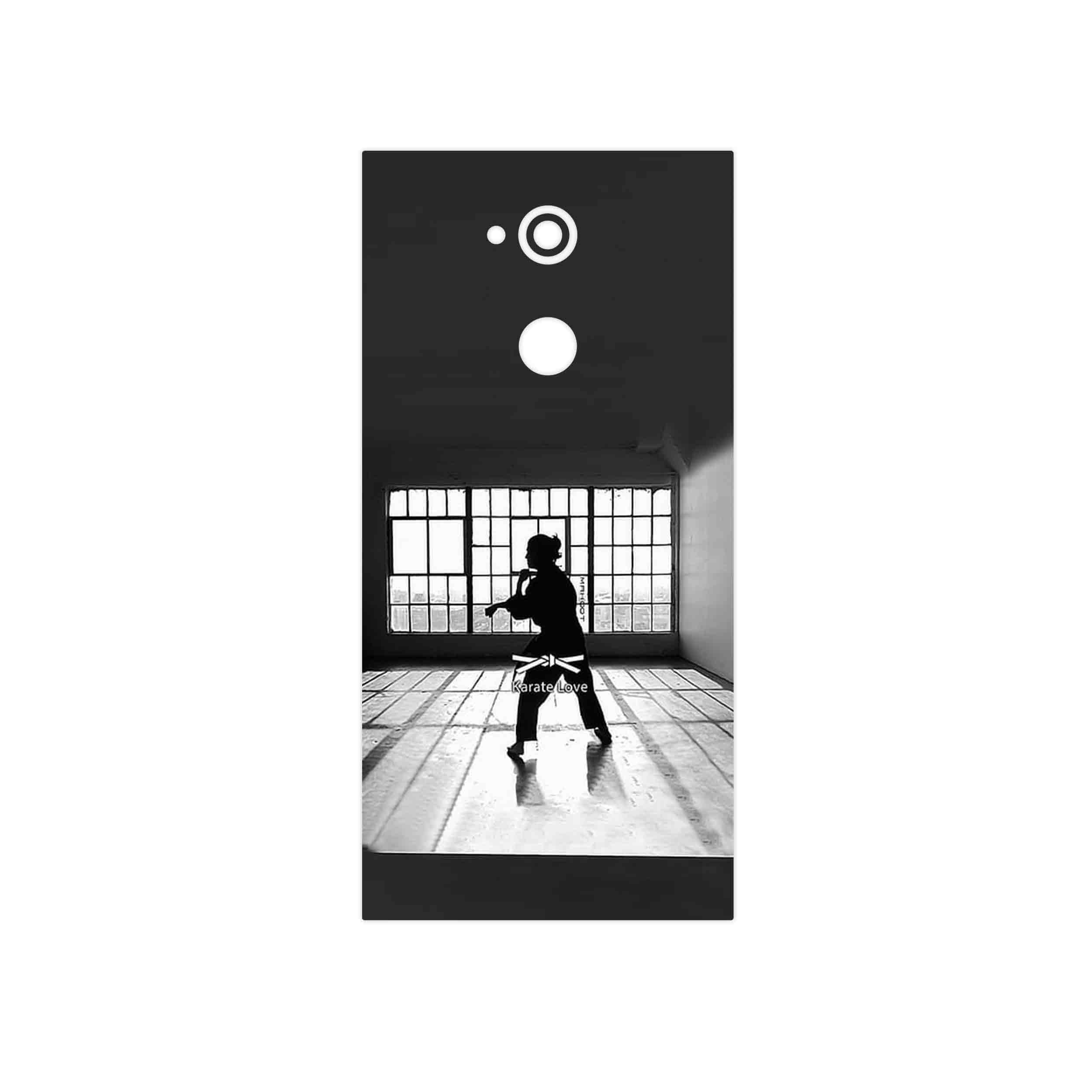 برچسب پوششی ماهوت مدل Karate مناسب برای گوشی موبایل سونی Xperia XA2 Ultra