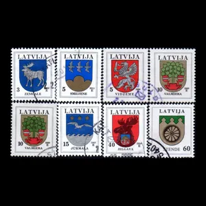 تمبر یادگاری مدل خارجی مجموعه 8 عددی 