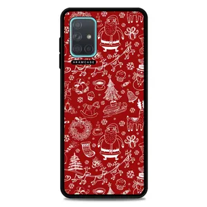 AKAM AMC-WSGA71-CHRISTMAS-20 Cover For Samsung Galaxy A71