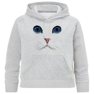 هودی دخترانه مدل M 127 گربه