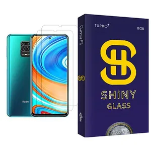Atouchbo Shiny Glass MIX002 Screen Protector For Xiaomi Redmi Note 9 Pro Max Pack Of 2