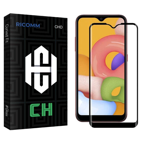 محافظ صفحه نمایش سرامیکی ریکام مدل CH glass مناسب برای گوشی موبایل سامسونگ Galaxy A01
