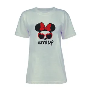 تی شرت آستین کوتاه زنانه مدل MIKI MOUSE کد K80 T