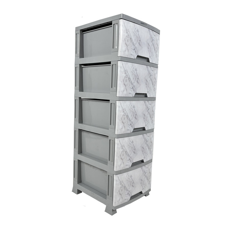 فایل کشویی رزگلد مدل 5 کشو L استون R3584