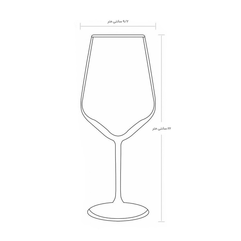 لیوان پایه دار پاشاباغچه مدل آلگرا کد 440065 بسته 6 عددی لیوان پایه دار پاشاباغچه مدل آلگرا کد 440065 بسته 6 عددی