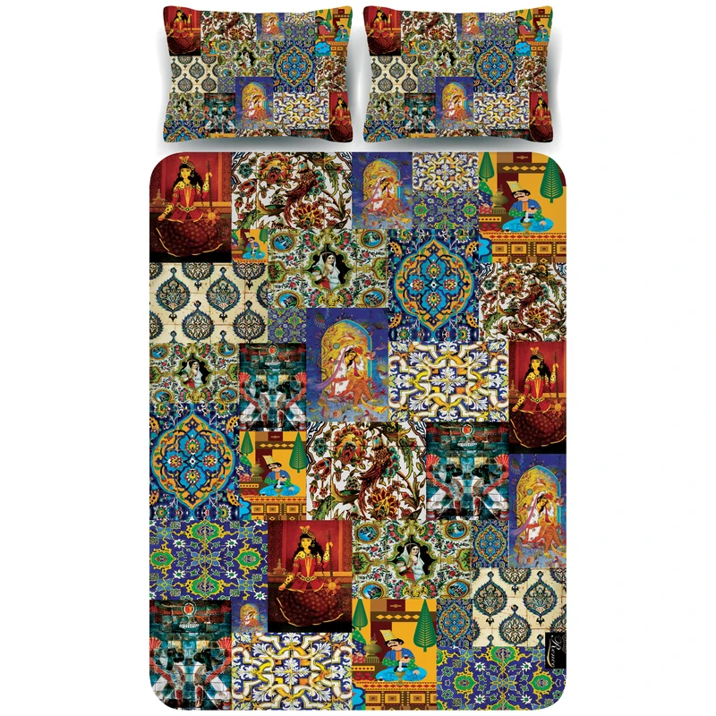 سرویس ملحفه مدل B1-10132 یک نفره 3 تکه