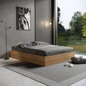 تخت خواب دو نفره اسمردیس مدل +R109 - MDF سایز 200x160 سانتی متر