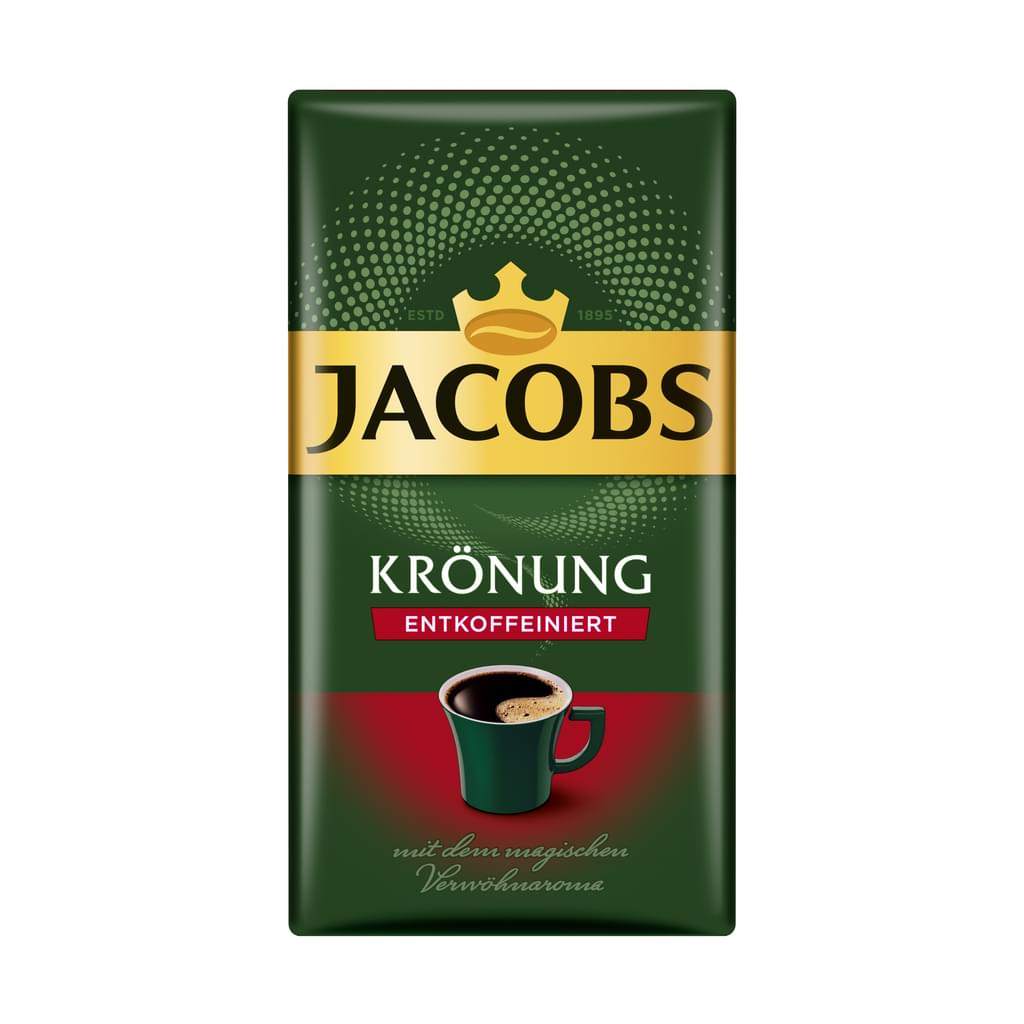 پودر قهوه بدون کافئین Krönung Entkoffeiniert جاکوبز - 500 گرم