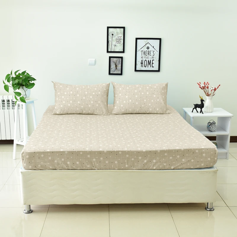 سرویس ملحفه بومرنگ مدل Aseman-160 دونفره 3 تکه