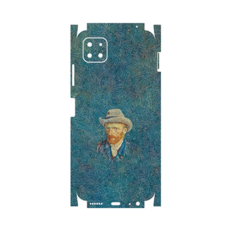 برچسب پوششی ماهوت مدل Self portrait with a gray felt hat-FullSkin مناسب برای گوشی موبایل سامسونگ Galaxy A22 5G