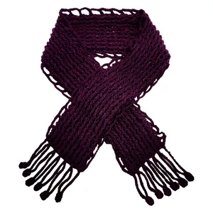 شال گردن بافتنی زنانه کد SHL17-PR