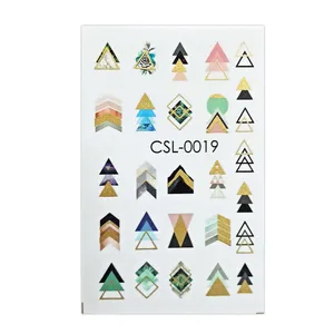 لنز ناخن مدل مثلثی کد 19