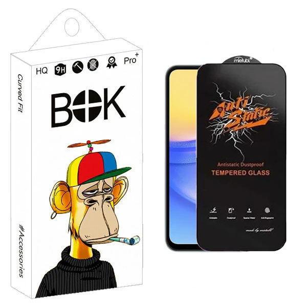 محافظ صفحه نمایش بوک مدل Antistatic Pro مناسب برای گوشی موبایل سامسونگ Galaxy a24 / a25 / a15 / m34 / f34