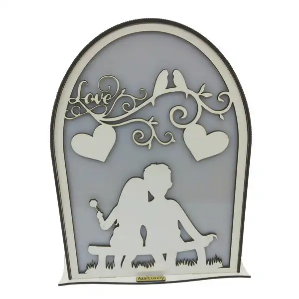 چراغ خواب آذرلاکچری طرح عشق کد light01