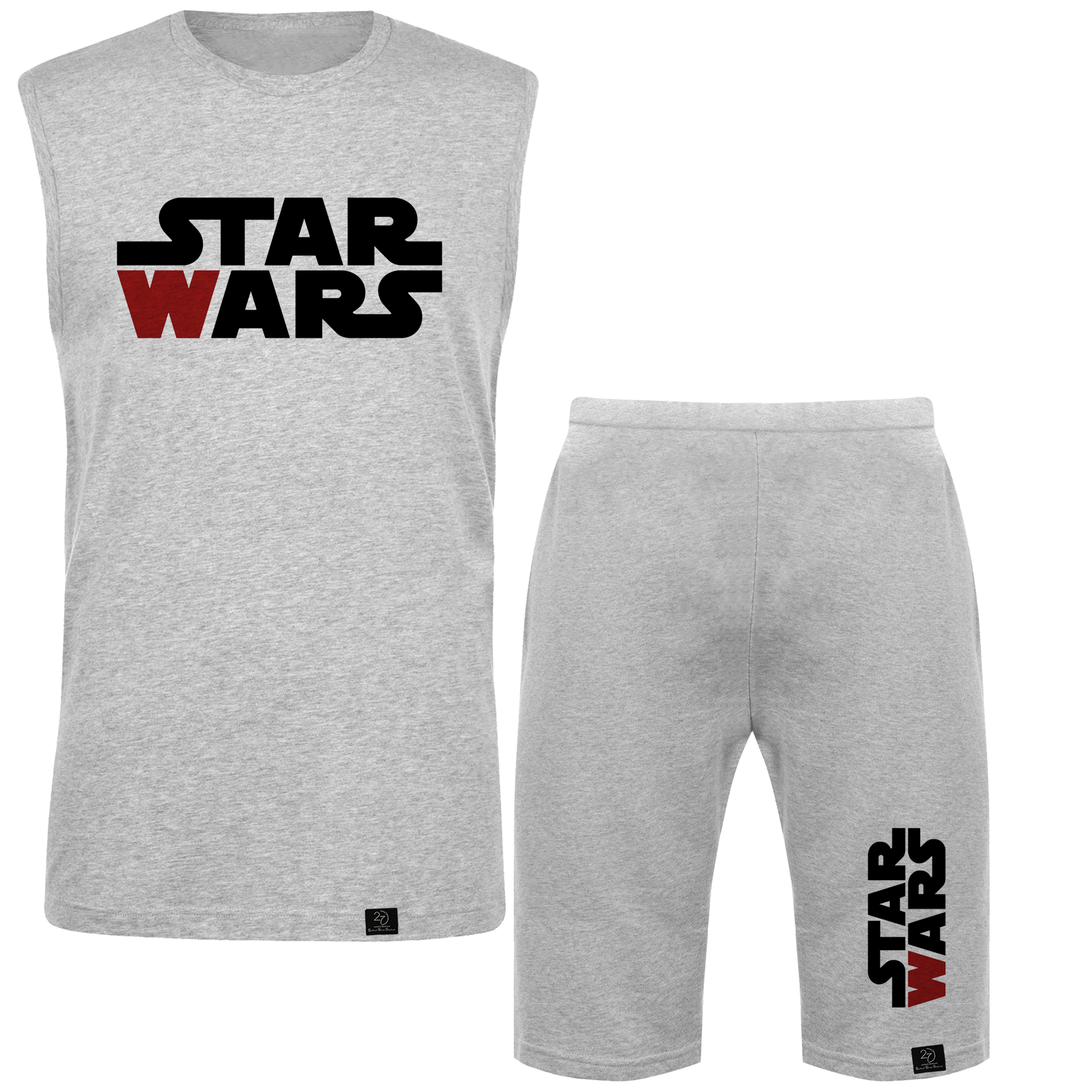 ست تاپ و شلوارک مردانه 27 مدل STAR WARS کد B113