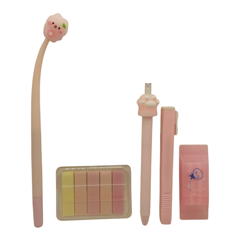 بسته لوازم تحریر مدل خرگوش کد 55 مجموعه 5 عددی