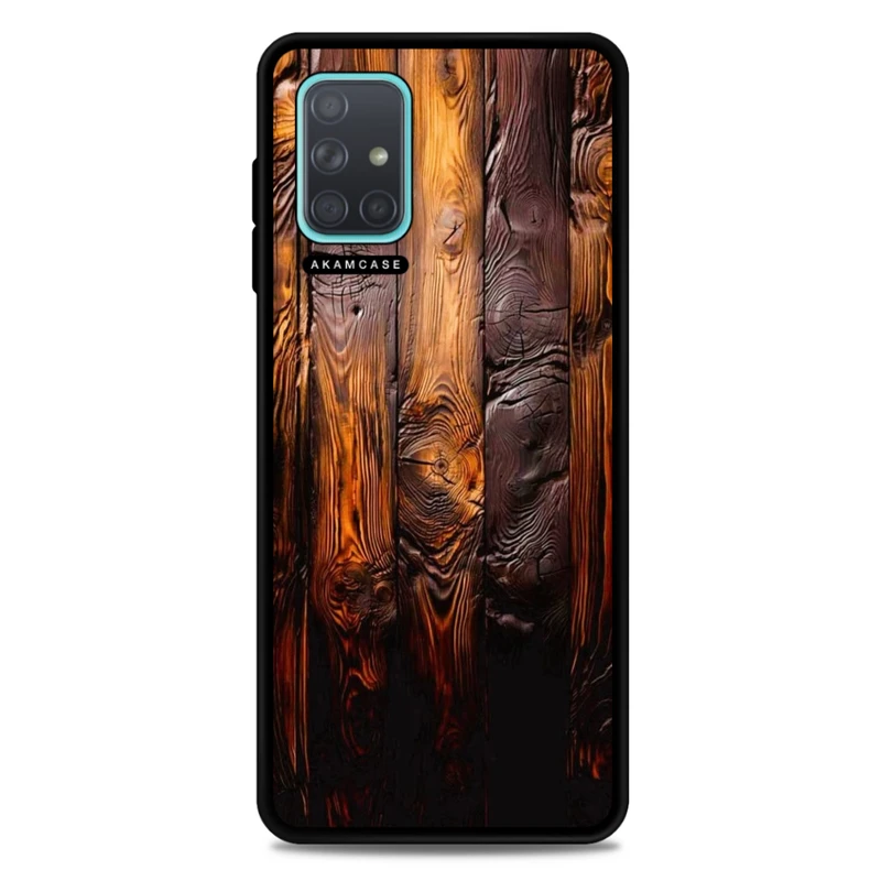 کاور آکام مدل AMC-WSGA71-WOOD-14 مناسب برای گوشی موبایل سامسونگ Galaxy A71