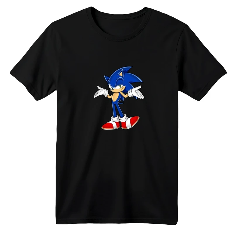 تی شرت آستین کوتاه بچگانه مدل سونیک کد 02