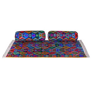 ست 3 تکه تشک و پشتی مدل سنتی کد A3