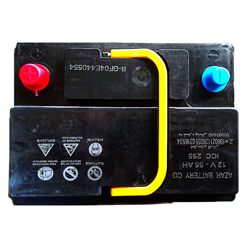 باتری اتمی خودرو آذر باتری مدل فیلترون 74 آمپر