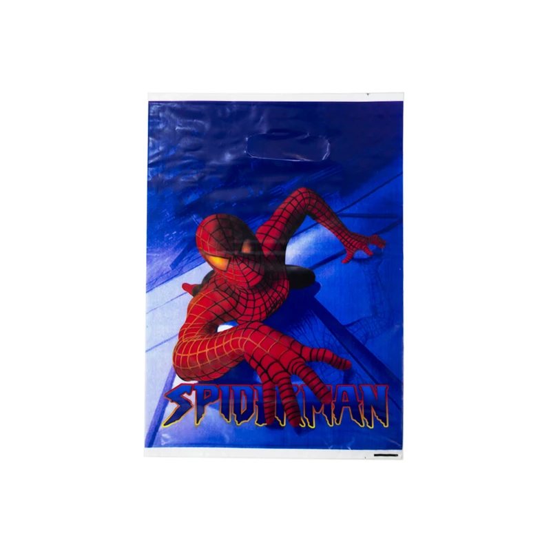 کیسه خرید مدل فانتزی مرد عنکبوتی بسته 100 عددی