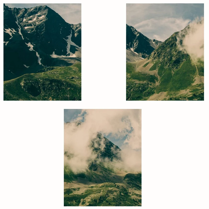 پوستر مدل مستر کوهستان-چاپ منظره مجموعه 3 عددی